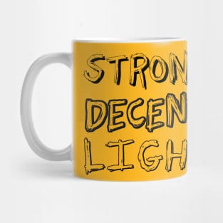 Anthony Fantano Needle Drop Strong Decent Light Transparent Mug